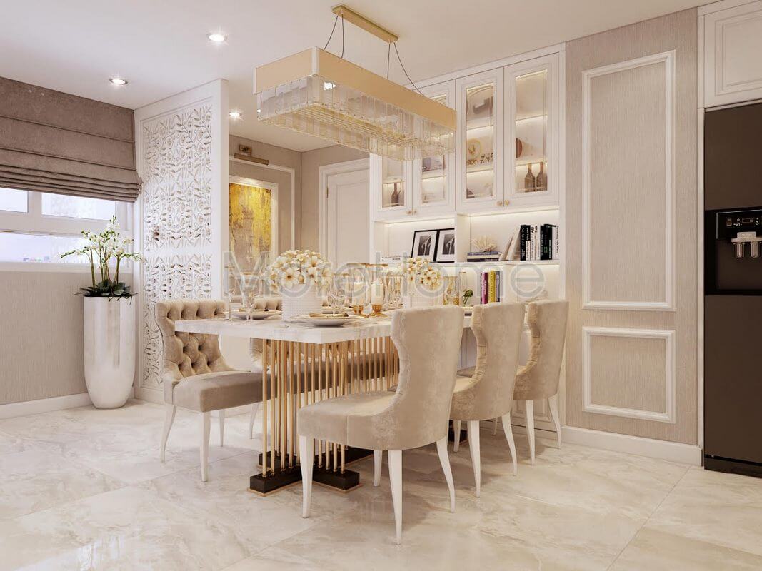 Thiết kế nội thất chung cư 1050 quận Bình Thạnh Sài Gòn